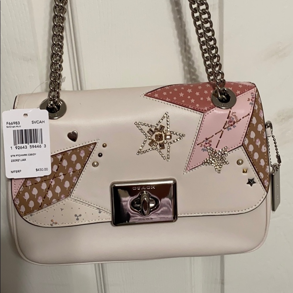 New Coach purse with tags attached